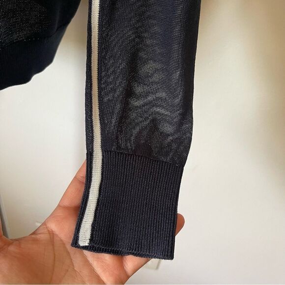 WORTH New York Black knit Crewneck sweater size Large NWOT - Picture 3 of 5